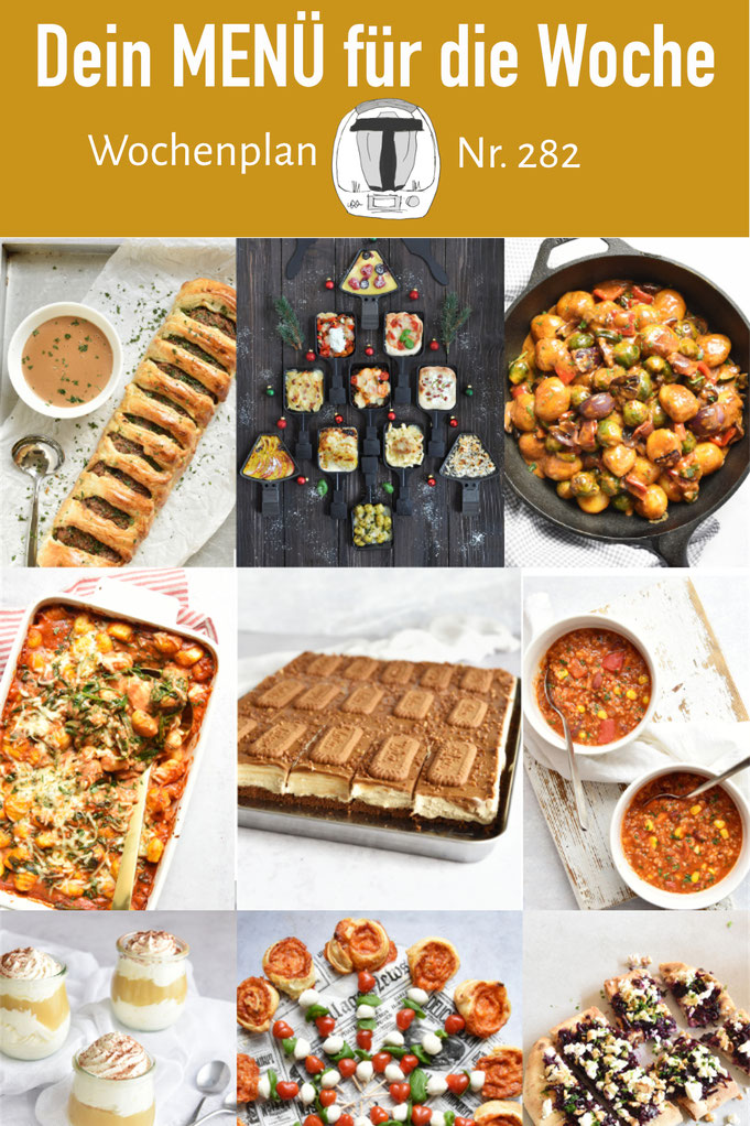 Leckere Rezepte für die ganze Familie, Mittagessen voraus geplant, Wochenplan mit Rezepte, Kuchen Rezepte, Dessert Rezepte, Thermomix, Airfryer Nummer 282