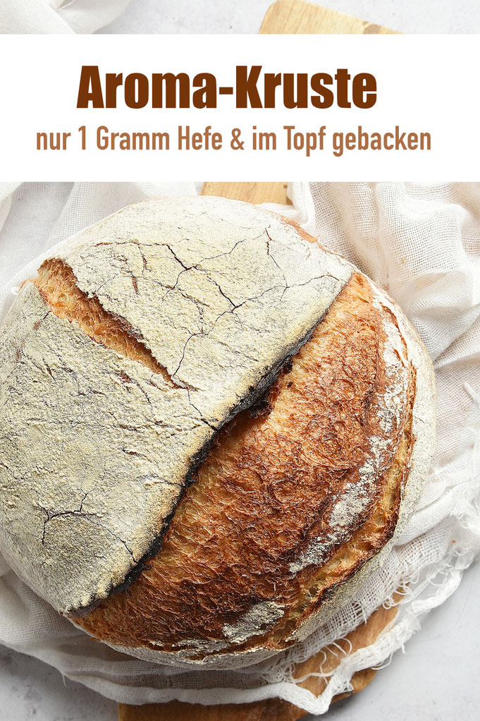 (Werbung) Aroma Kruste - ein leckeres Brot mit Sauerteiggeschmack und nur minimal Hefe, aber OHNE DEN GANZEN AUFWAND mit Anstellgut, Füttern & Co. - dank des getrockneten Sauerteigs von BÖCKER, der Back-Zeitplan ist perfekt in deinen Alltag zu integrieren