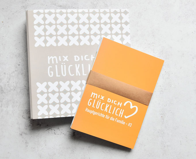Sammelordner und Rezeptkarten für Hauptgerichte aus dem Thermomix für die ganze Familie von mix dich glücklich