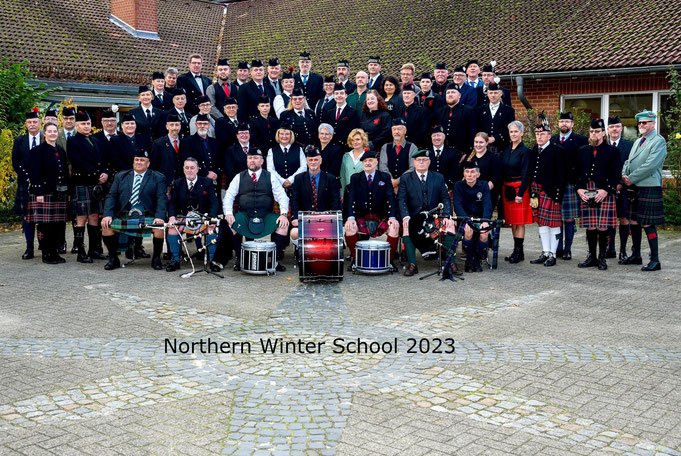 Gruppenbild der Northern Winter School 2021