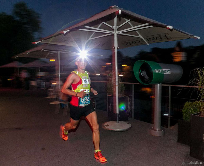 Steffen gewann den AÜW Iller-Trail von Immenstadt nach Kempten überlegen mit fünf Minuten Vorsprung (Foto: all-in.de/bilder)