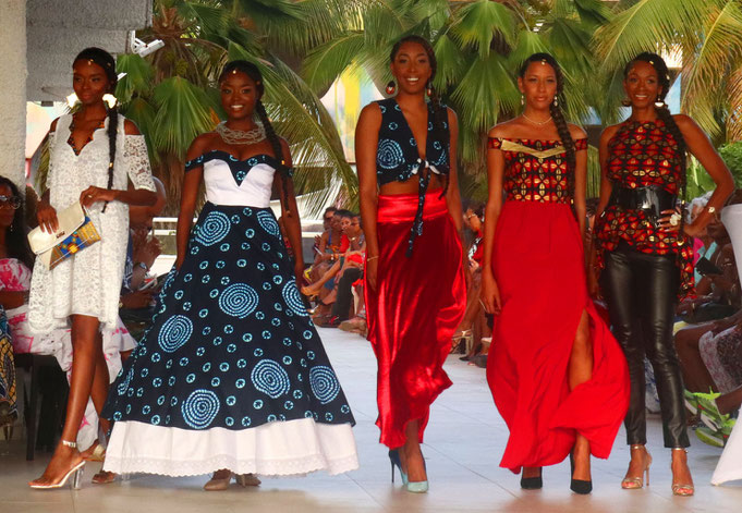 Collection Summer 2022 de la marque de prêt-à-porter Glam Ethnik, sur le thème "Ode à la féminité". (Photos : Célia Labry)
