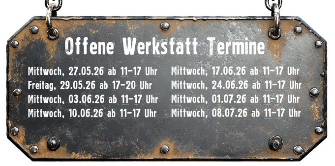 Offene Werkstatt in der Druckwerkstatt in Ganderkesee, Niedersachsen.