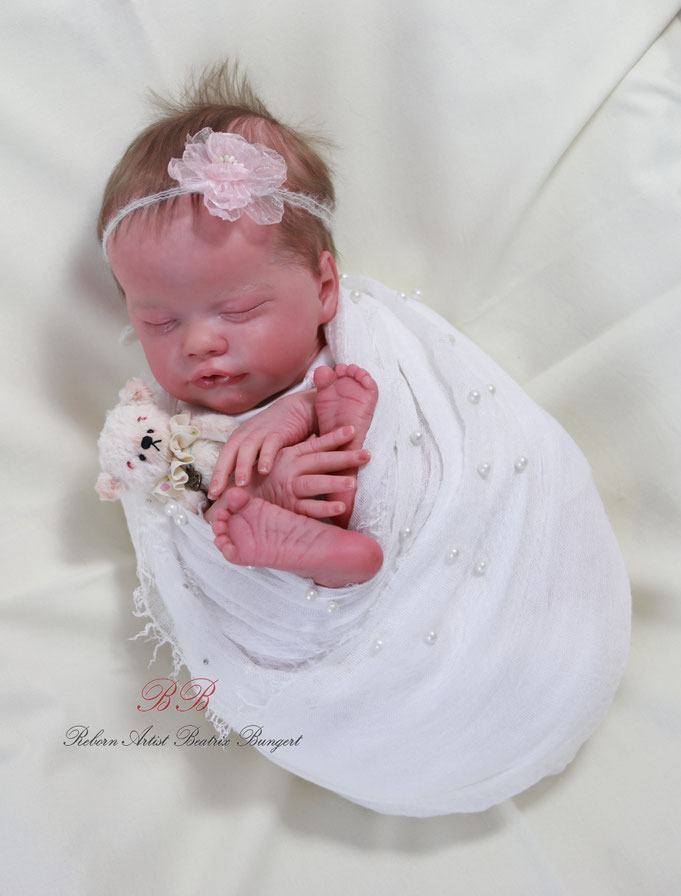 Rebornbaby Primrose asleep