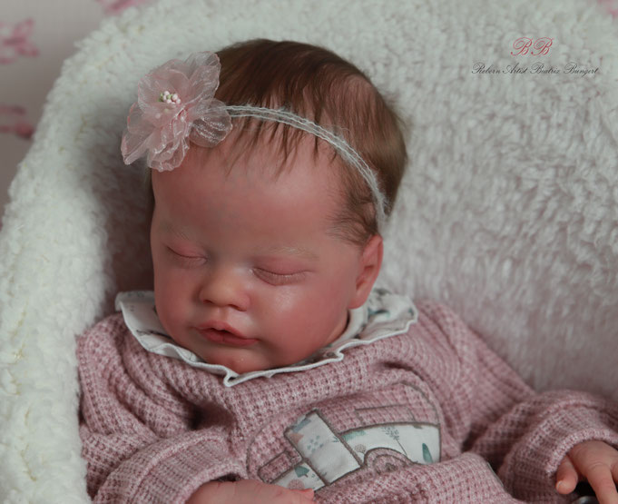 Rebornbaby Primrose asleep