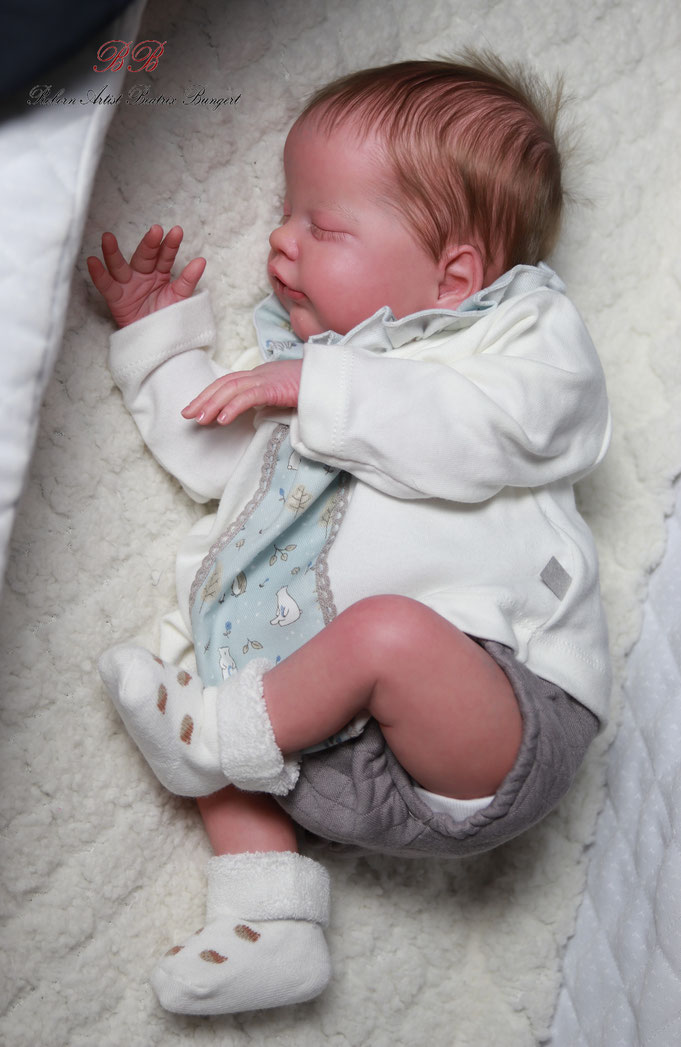 Rebornbaby Primrose asleep