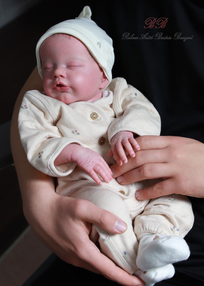 Rebornbaby Primrose asleep