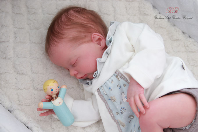 Rebornbaby Primrose asleep