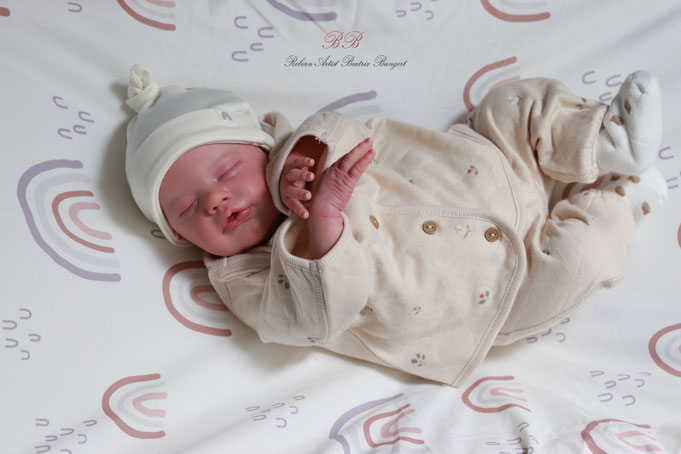 Rebornbaby Primrose asleep