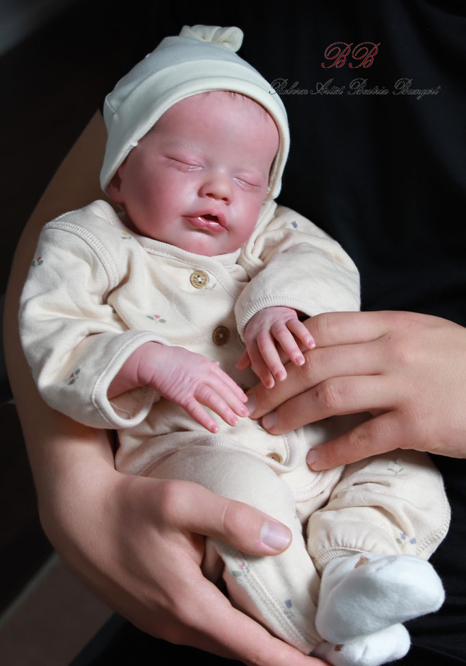 Rebornbaby Primrose asleep