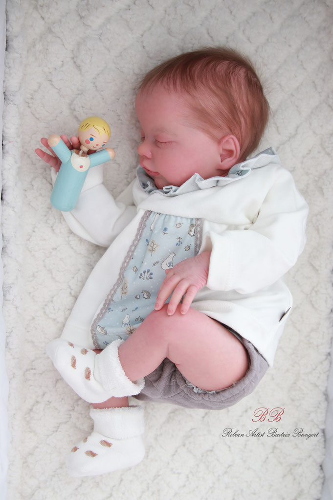 Rebornbaby Primrose asleep