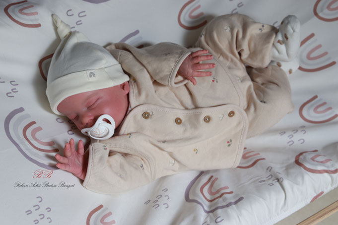 Rebornbaby Primrose asleep
