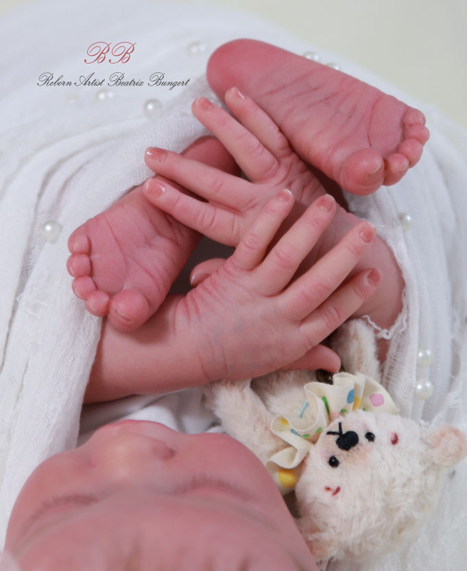 Rebornbaby Primrose asleep