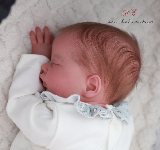 Rebornbaby Primrose asleep
