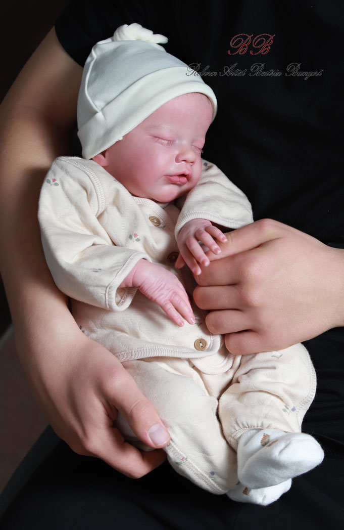 Rebornbaby Primrose asleep