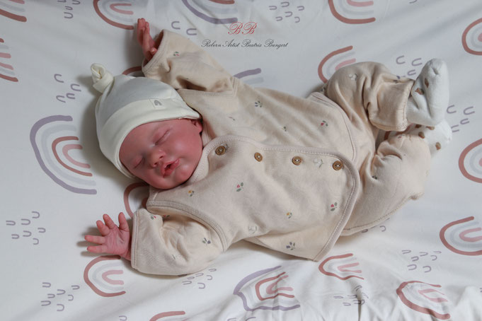Rebornbaby Primrose asleep