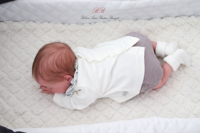 Rebornbaby Primrose asleep