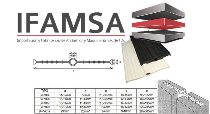 BANDA DE PVC IFAMSA