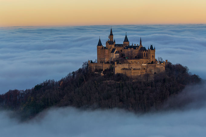 Nebel-Klassiker an der Burg Hohenzollern. ;-)