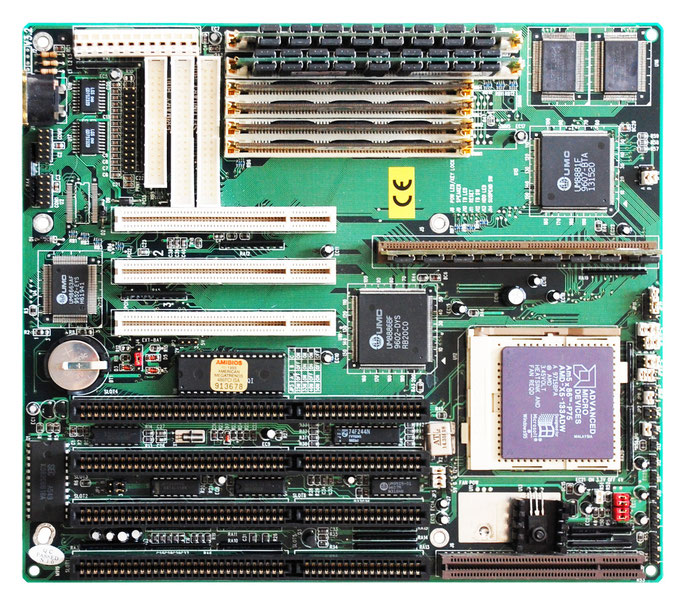 PCChips M919 V3.2 80486 VIP Motherboard with AMD Am5x86-P75