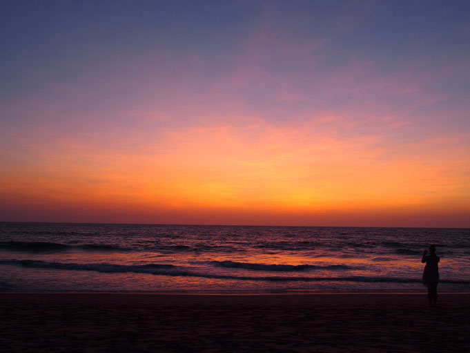 Gokarna beach - after sunset