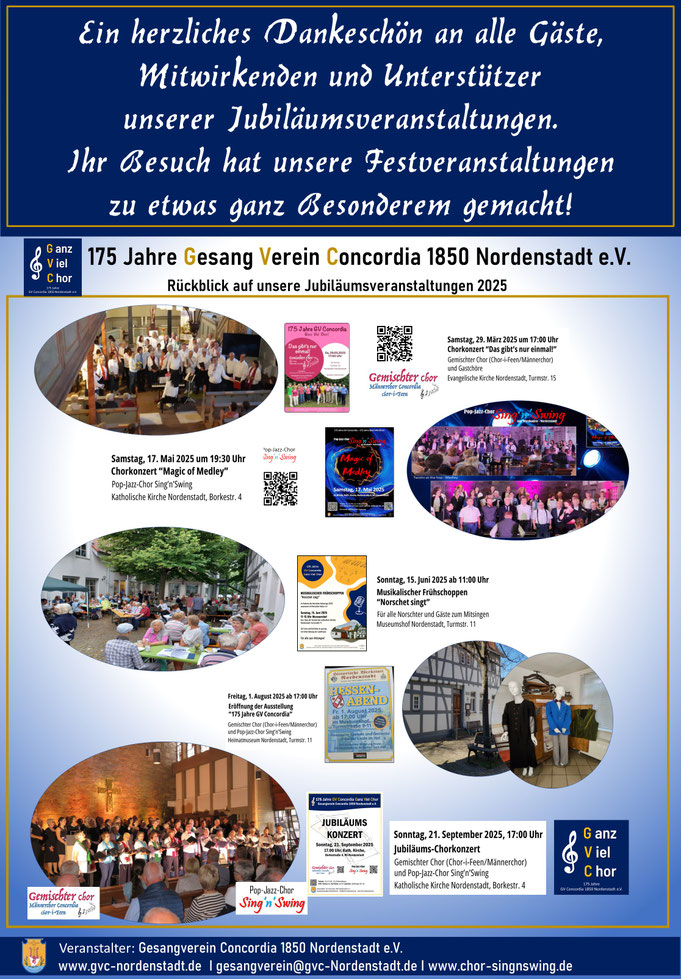 GVC 1850 Nordenstadt e.V. sagt Dankeschön