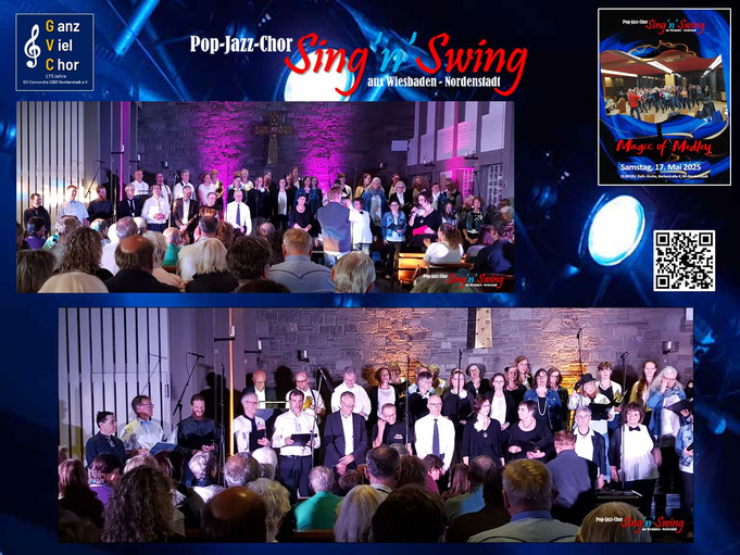 2025 Pop-Jazz-Chor Sing'n'Swing Jubiläumskonzert GVC1850  Nordenstadt e.V. 17.05.2025