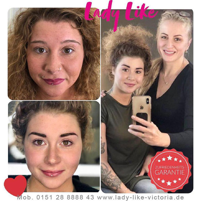 Permanent make-up von LadyLikeVictoria - eine Garantie für das beste Ergebnis!