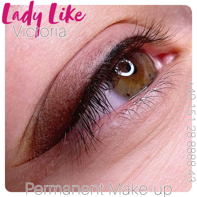 Lidstrich / Eyeliner PMU Permanent Make-up Wuppertal NRW