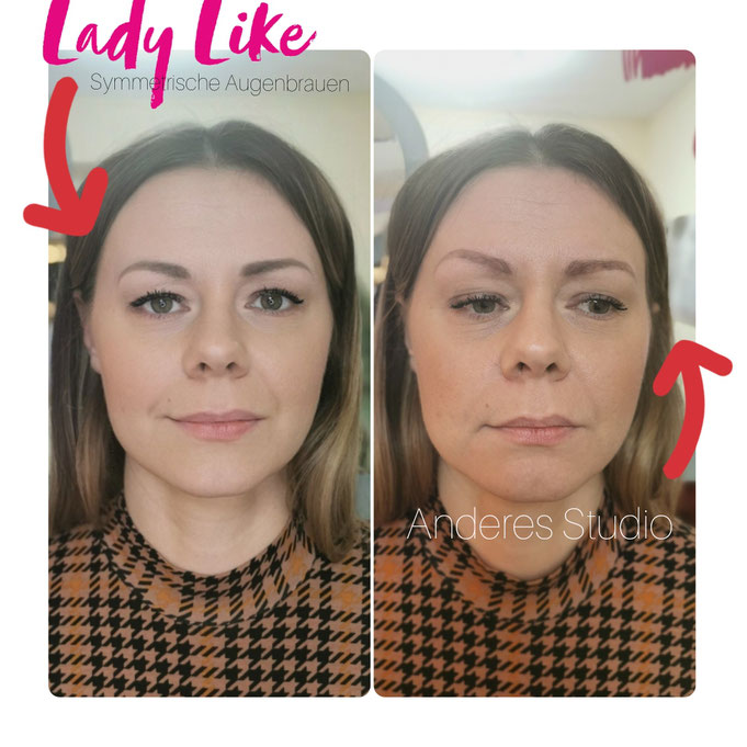 Studio LadyLike Victoria kann verpeiltes Permanent Make-up ausbessern. Hier ist eine Tattoo-Entfernung notwendig, bevor die neuen Augenbrauen gezeichnet werden können. Hier auf dem Foto kann man deutlich sehen, warum die meisten Studios nur EINE Augenbraue fotografieren; weil das Zeichnen spiegelverkehrt-gleichen Augenbrauen sehr schwierig und höchste Kunst ist. Die Symmetrie ist aber sehr wichtig für das Auge, nur so kann es die Frau als schön und jüng wahrnehmen.Diese Metamorphose hat der Kundin direkt 5 Jahre von Gesicht gewischt. 🌹Studio LadyLike Victoria verwendet keine Schablonen, jede Kundin erhält individuelle typgerechte Augenbrauen! Typ-Beratung im Studio LadyLike Victoria ist immer kostenlos!  www.lady-like-victoria.de +4815128888843 🌹 Permanent Makeup * Maquillage * Татуаж * Photography * Image * Consulting www.lady-like-victoria.de ♥️LadyLikeVictoria ist ein spezialisiertes Studio für Permanent Makeup / Make-up in Wuppertal♥️ Diese Spezialisierung erlaubt absolute Konzentration und als Resultat höchste Qualität der PMU-Arbeit: Augenbrauen, Lid, Lippen - Pigmentierung und Microblading♥️ ♥️Zertifizierte Expertin bietet Ihnen eine kostenlose Typ-Beratung an♥️ Wir machen auch Tattoo-Entfernung♥️ In der Zeit der PMU-Abheilung betreuen wir unsere Kunden sehr intensiv und stehen auch später zur Verfügung♥️ Unsere Kunden sind sehr zufrieden, s. unsere Kunden-Bewertungen♥️ ♥️Bitte kommen Sie zur unverbindlichen Beratung ins Studio! Bitte einfach anrufen! 