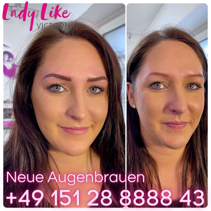 Kostenlose und unverbindliche Typ-Beratung für Permanent Make-up der Augenbrauen, Microblading, Power Brow, Kombi-Brow usw. 