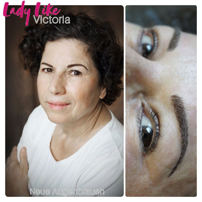 Microblading der Augenbrauen in Wuppertal 