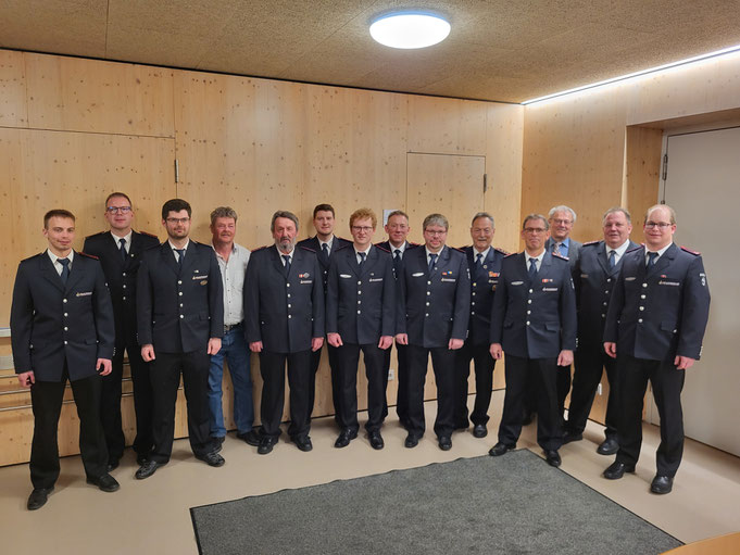 Jahreshauptversammlung 2025 Feuerwehr Aixheim