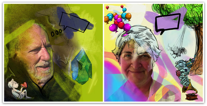 Admiration & Joy - Art by Elliot Trent Thompson