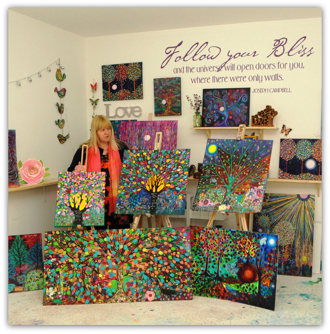 Kassi in her Studio