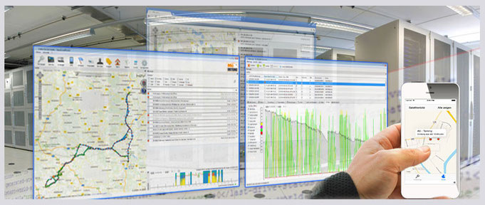 Die Trackingsoftware für Transporter, Lieferwagen; eine lokale Auswerte - Software zur zentralen Verwaltung