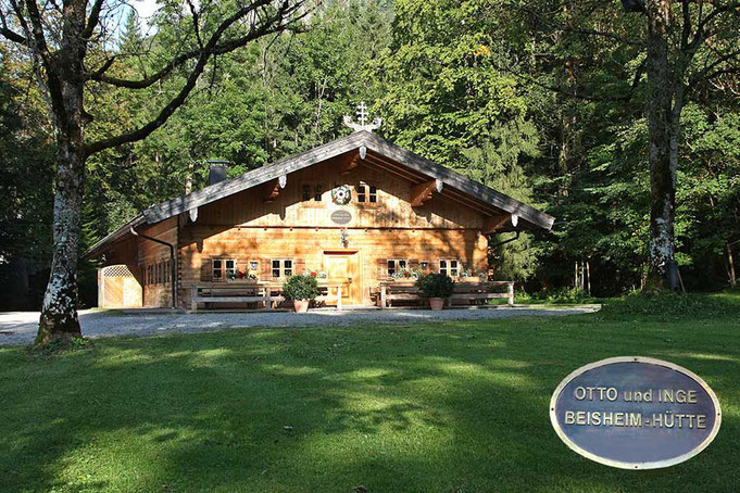 Die Otto und Inge Beisheim-Hütte im Lori Feichta