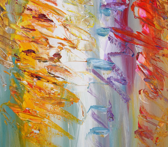 Detailfoto des Gemäldes Seaside Rendezvous M 7 vom Kunstmaler Peter Nottrott