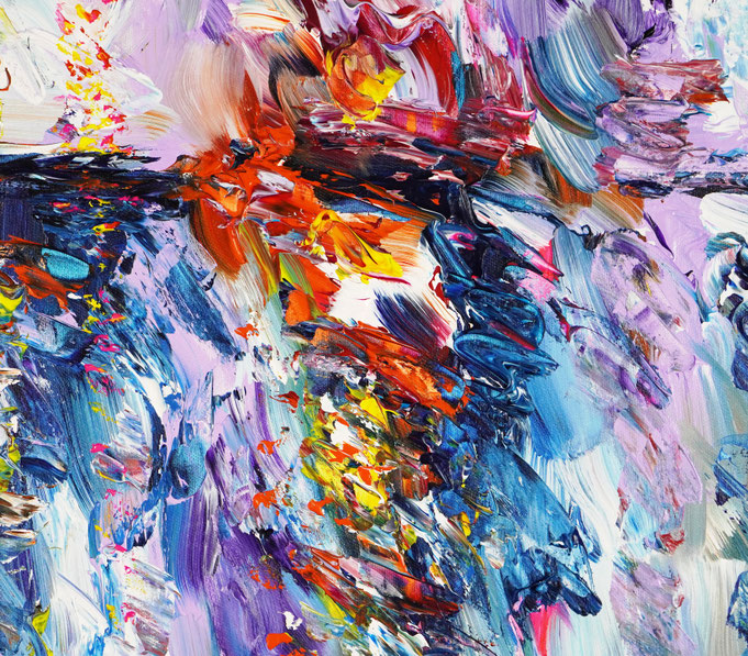 Detailfoto des Gemäldes Seaside Rendezvous M 7 vom Kunstmaler Peter Nottrott