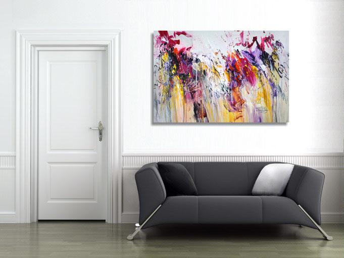 acryl, Gemälde, Original, Kunst, modern, abstrakt