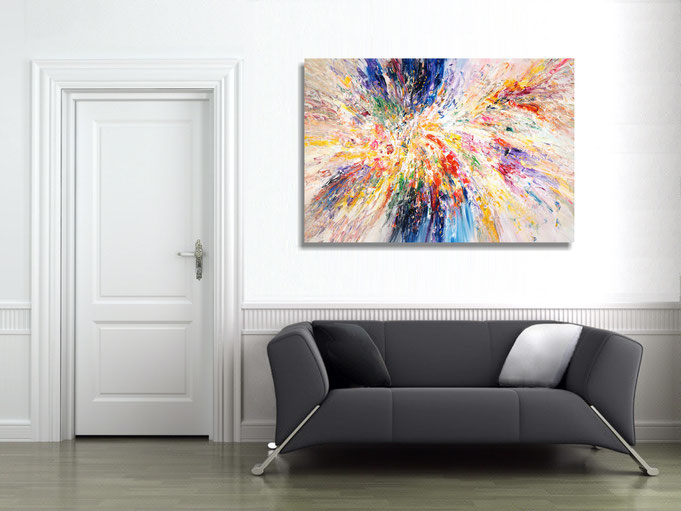 acryl, Gemälde, Original, Kunst, modern, abstrakt