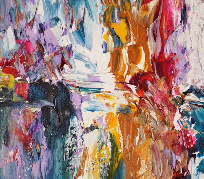 Detailfoto des Gemäldes Seaside Rendezvous M 7 vom Kunstmaler Peter Nottrott
