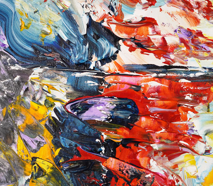 Detailfoto des Gemäldes Seaside Rendezvous M 6 vom Kunstmaler Peter Nottrott
