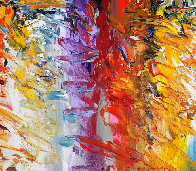 Detailfoto des Gemäldes Seaside Rendezvous M 7 vom Kunstmaler Peter Nottrott
