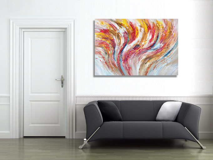 acryl, Gemälde, Original, Kunst, modern, abstrakt