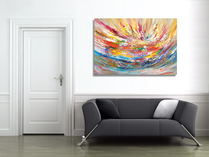 acryl, Gemälde, Original, Kunst, modern, abstrakt