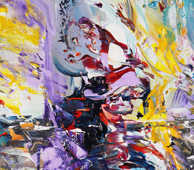 Detailfoto des Gemäldes Seaside Rendezvous M 6 vom Kunstmaler Peter Nottrott