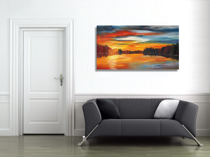 peter nottrott, Originalgemälde, acryl, blau,  maritim, Meer, Wasser, Wind, Wellen