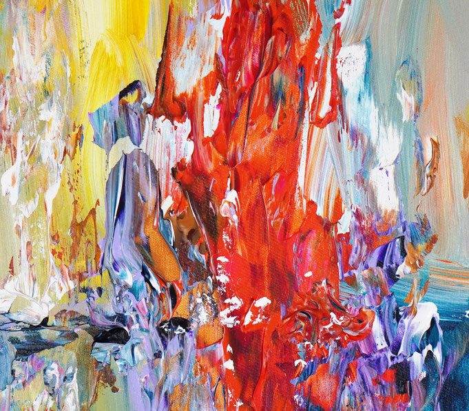 Detailfoto des Gemäldes Seaside Rendezvous M 7 vom Kunstmaler Peter Nottrott
