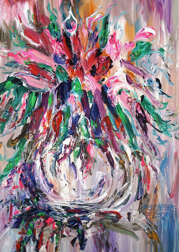 Blumengemälde